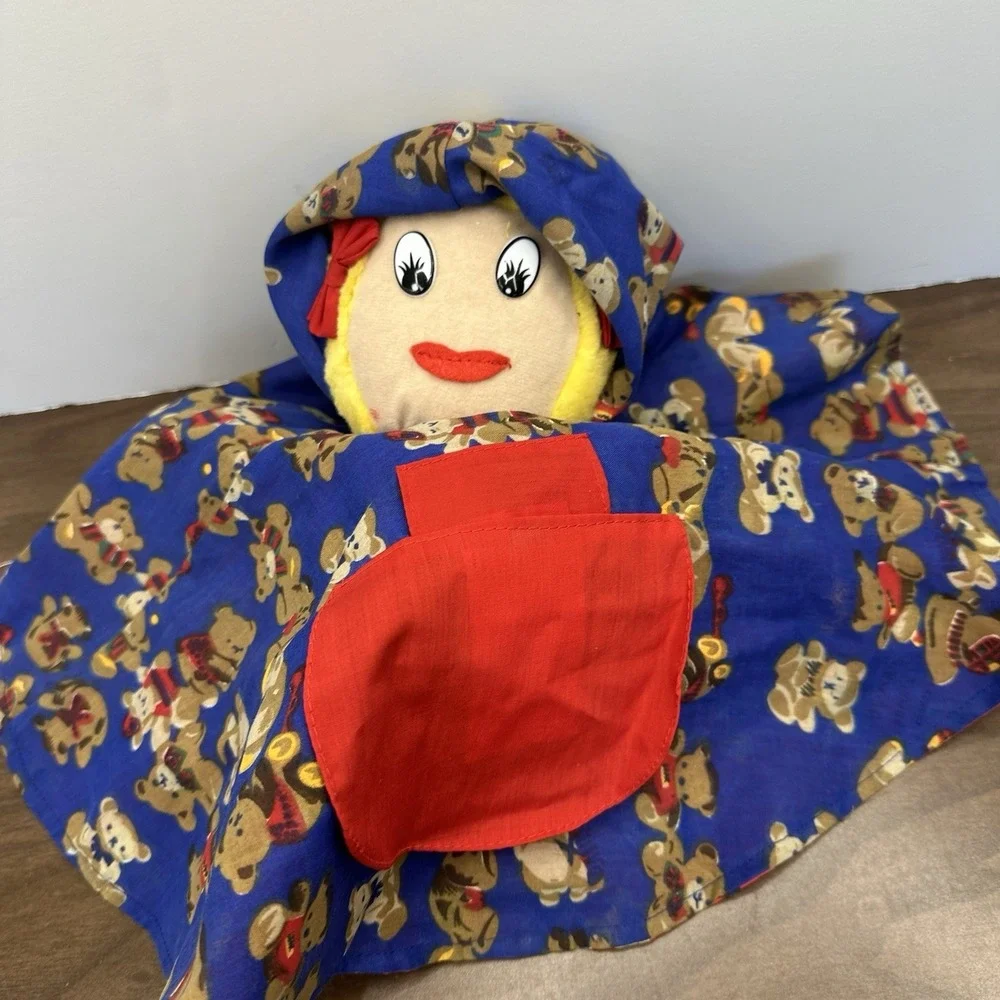 Goldilocks and the Three Bears Vintage Flip 4 in 1 Plush Doll Puppet Toy